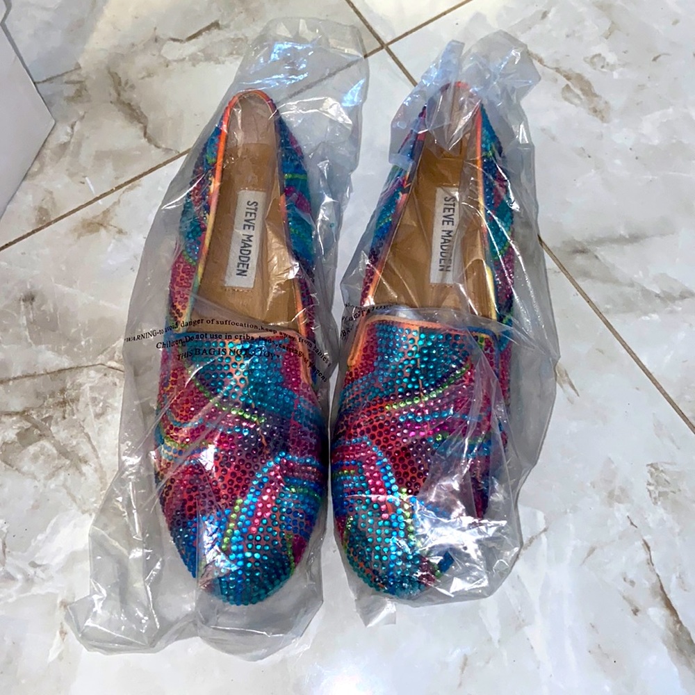 Steve Madden embellished flats